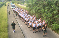 Aesp/CE promove corrida de fortalecimento para futuros delegados da Polícia Civil