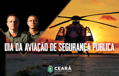 Dia da Aviação de Segurança Pública: pelo céu do Ceará, profissionais atuam em diversas missões visando a proteção da população