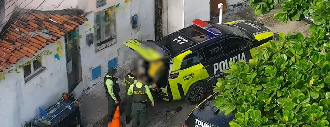 Com o apoio do Nuvid/Ciops/SSPDS, PMCE prende homem por disparo de arma de fogo e captura adolescente em Fortaleza