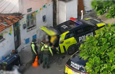 Com o apoio do Nuvid/Ciops/SSPDS, PMCE prende homem por disparo de arma de fogo e captura adolescente em Fortaleza