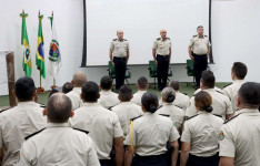 Aesp realiza aula inaugural do Curso de Aperfeiçoamento de Oficiais da Polícia Militar