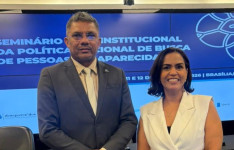 Representantes da SSPDS e da PCCE participam de seminário com foco na localização de pessoas desaparecidas