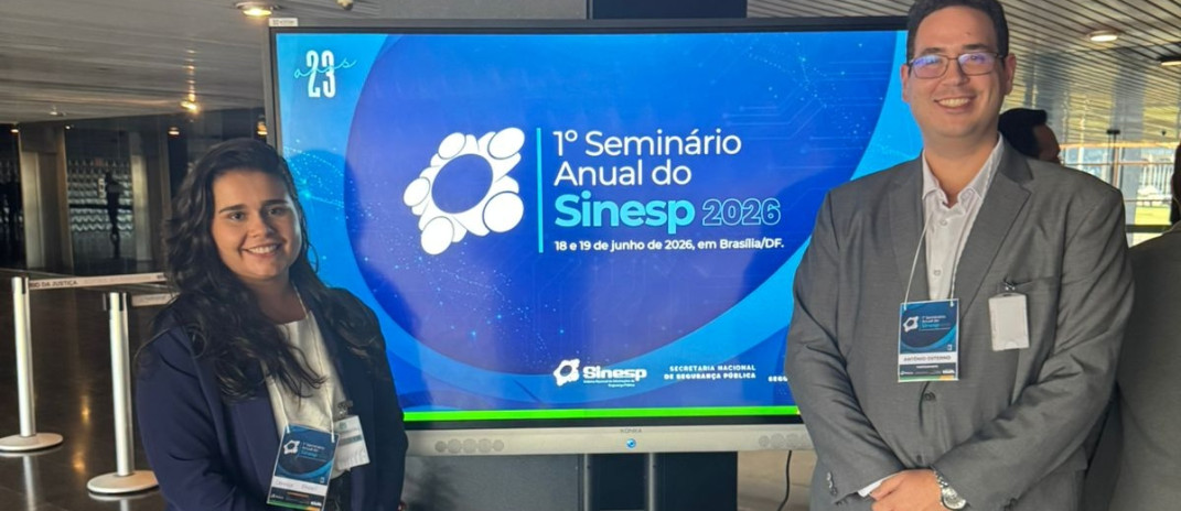 Representantes da Supesp participam do primeiro Seminário Anual do Sistema Nacional de Informações de Segurança Pública (Sinesp)