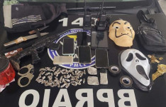 Durante ação na cidade de Catunda, PMCE prende homem e apreende drogas