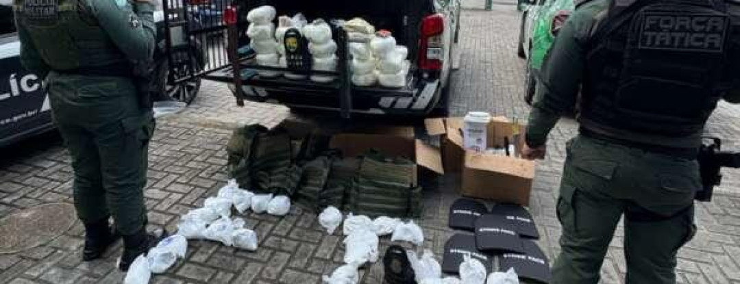 Polícia Militar apreende mais de 25 kg de drogas em Fortaleza