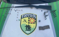 Polícia Militar apreende arma artesanal e munições após denúncia em Pires Ferreira