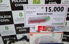 Influenciadores digitais são presos pela PCCE suspeitos de promoverem rifas clandestina em Cruz