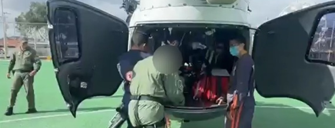 Em ações distintas, Ciopaer/SSPDS realiza transporte aeromédico de vítimas de acidente e infarto agudo do miocárdio no interior do estado