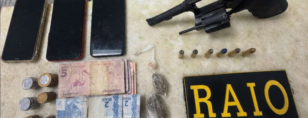 Polícia Militar prende casal com drogas e arma de fogo em Boa Viagem