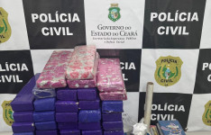 Polícia Civil captura cinco suspeitos e apreende mais de 40 kg de maconha durante ação em Juazeiro do Norte