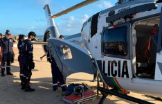 Ação da Ciopaer/SSPDS e do CBMCE resulta no resgate e salvamento de duas pessoas na Barra do Ceará