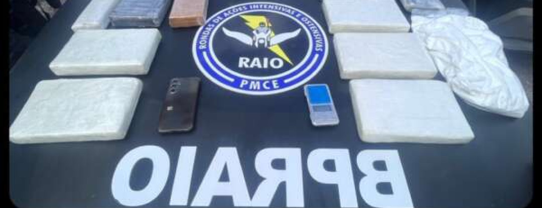 Polícia Militar captura homem e apreende quase 11 kg de drogas em Tauá