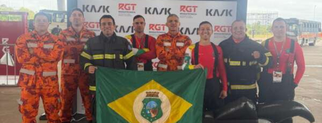 Militares do CBMCE se destacam em competição nacional e atuam como instrutores em um dos maiores eventos de resgate da América Latina