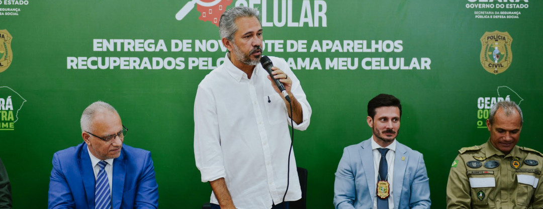 Com ação integrada e tecnologia, Ceará registra redução de 52% nos roubos de celulares no primeiro semestre de 2026