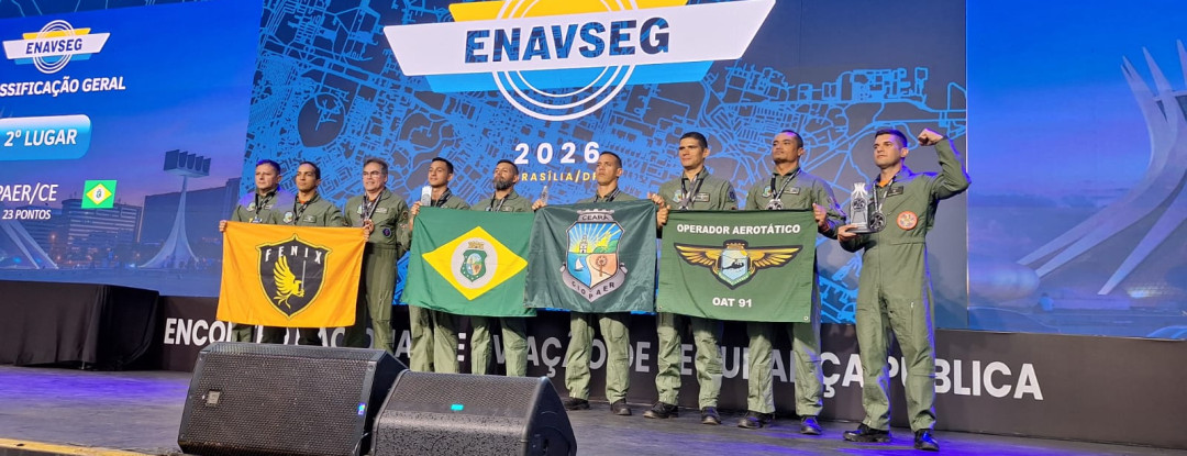 Ciopaer/SSPDS conquista o 2° lugar geral em Competição Nacional de Aviação de Segurança Pública