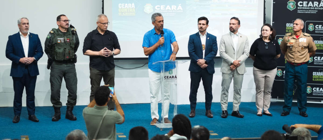 Ceará encerra março com redução de 44,9% no índice de mortes por crimes violentos; crimes contra o patrimônio diminuíram 46,2%