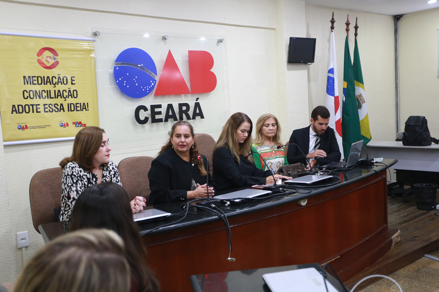 Ações do Ceará Pacífico nas áreas de Mediação e Justiça Restaurativa são apresentadas em Fórum Estadual