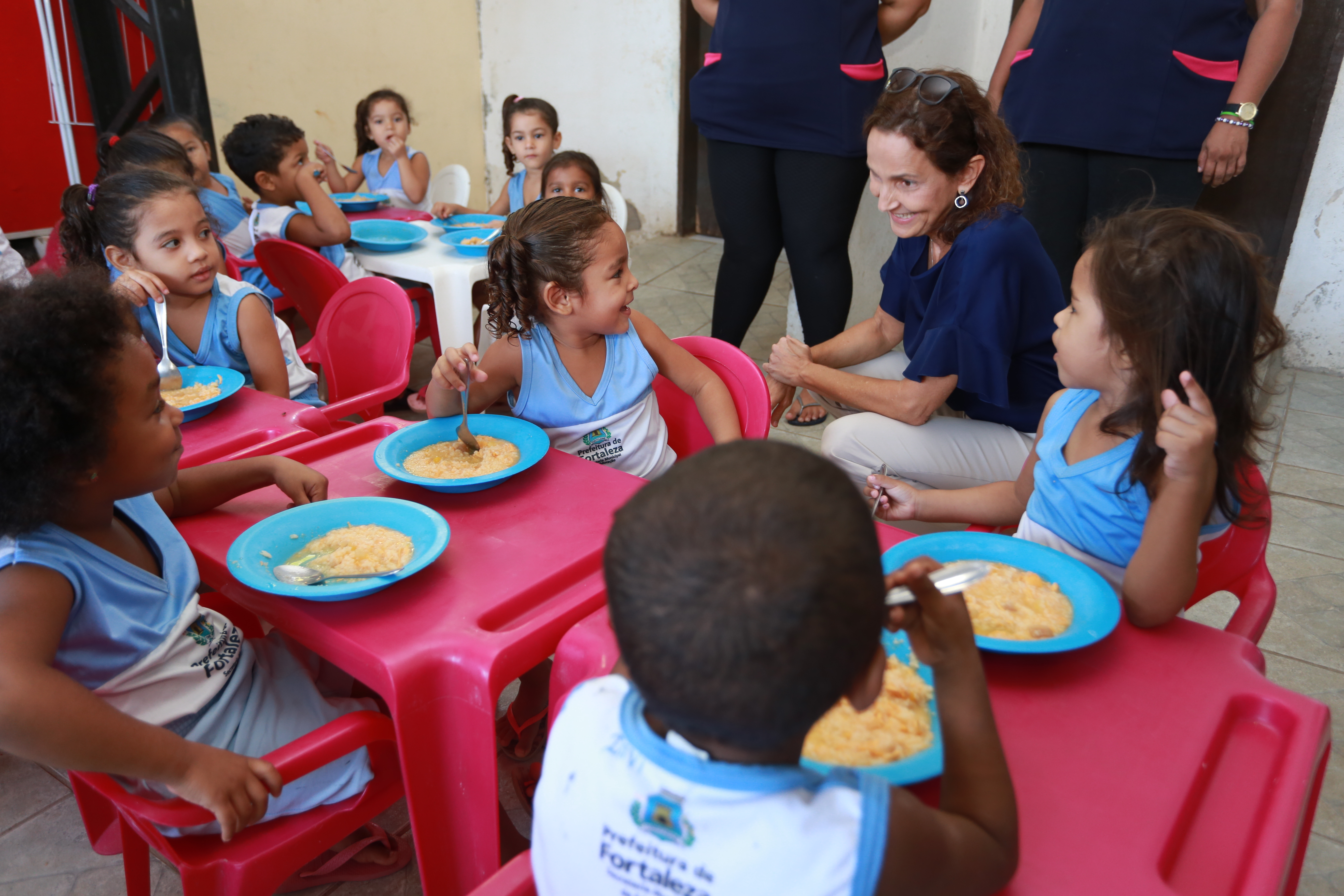 Vice-governadora visita centro educacional no Parque São Miguel