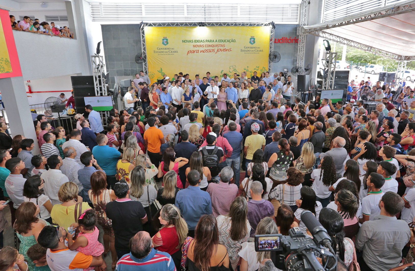 Governador dá início ao ano letivo com a entrega da 120ª escola profissional, em Caririaçu