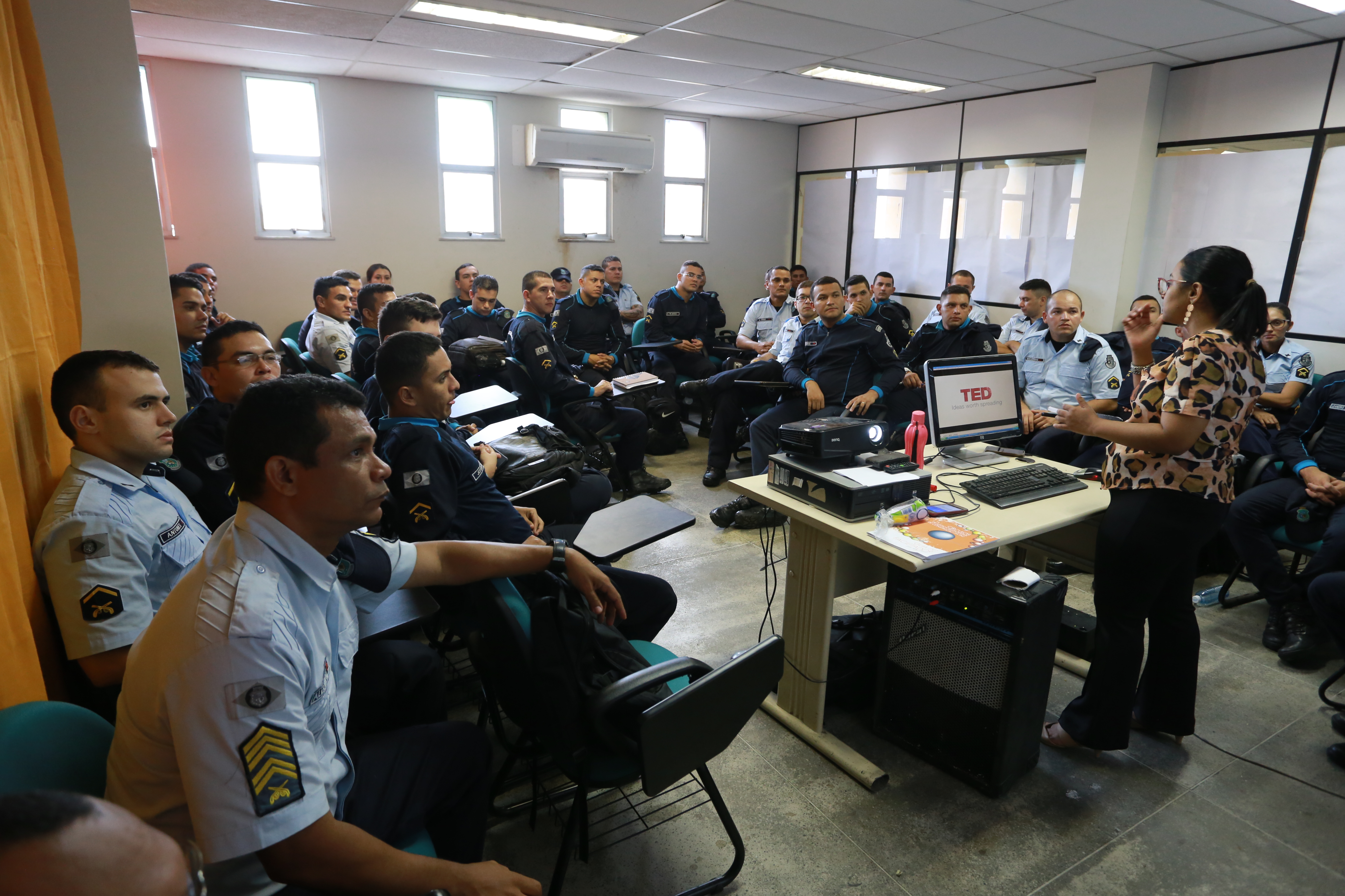 Mediação e justiça restaurativa são disciplinas do curso de Policiamento Comunitário para agentes da PM