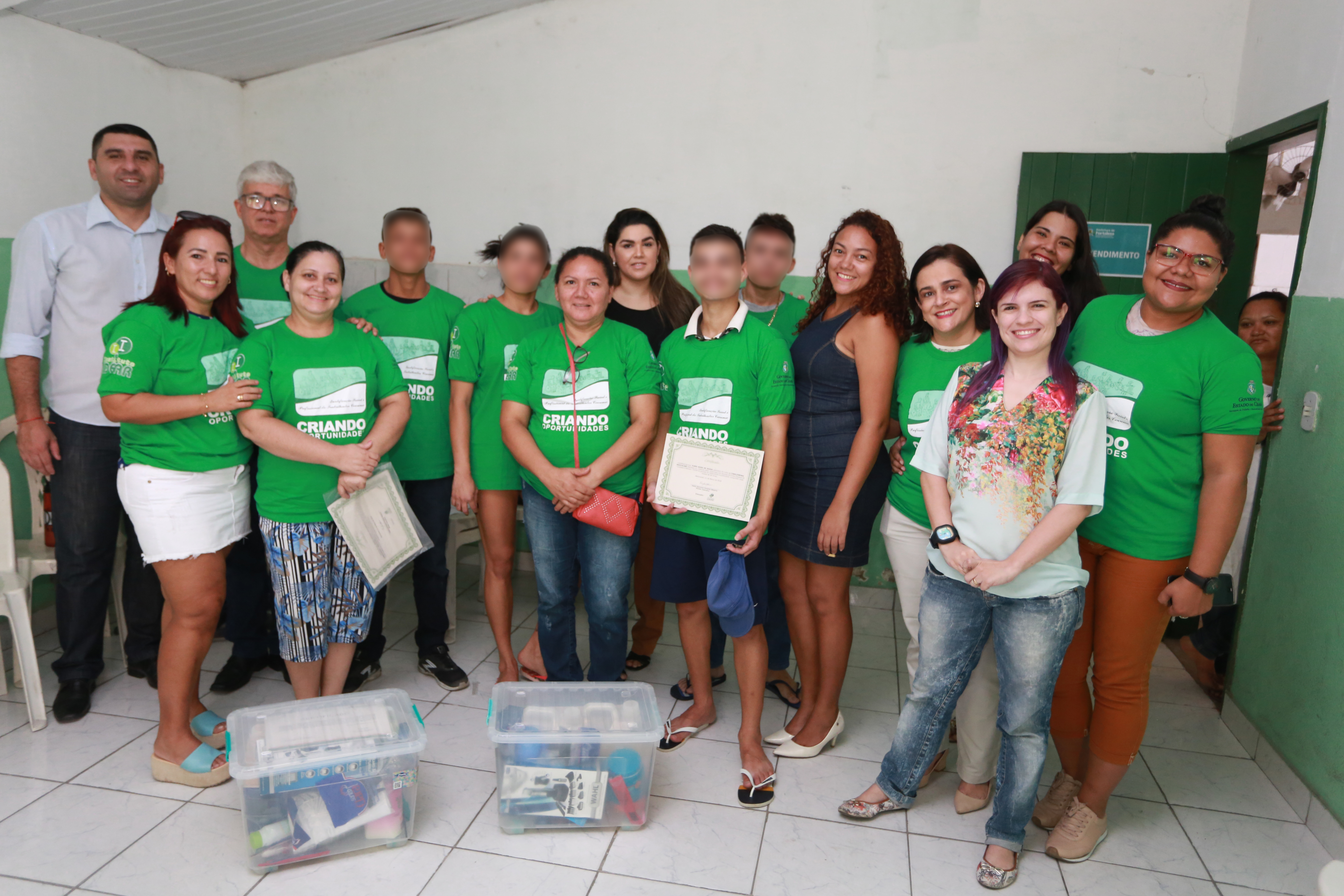 Jovens do socioeducativo dos territórios do Pacto por um Ceará Pacífico são capacitados em cursos do Criando Oportunidades