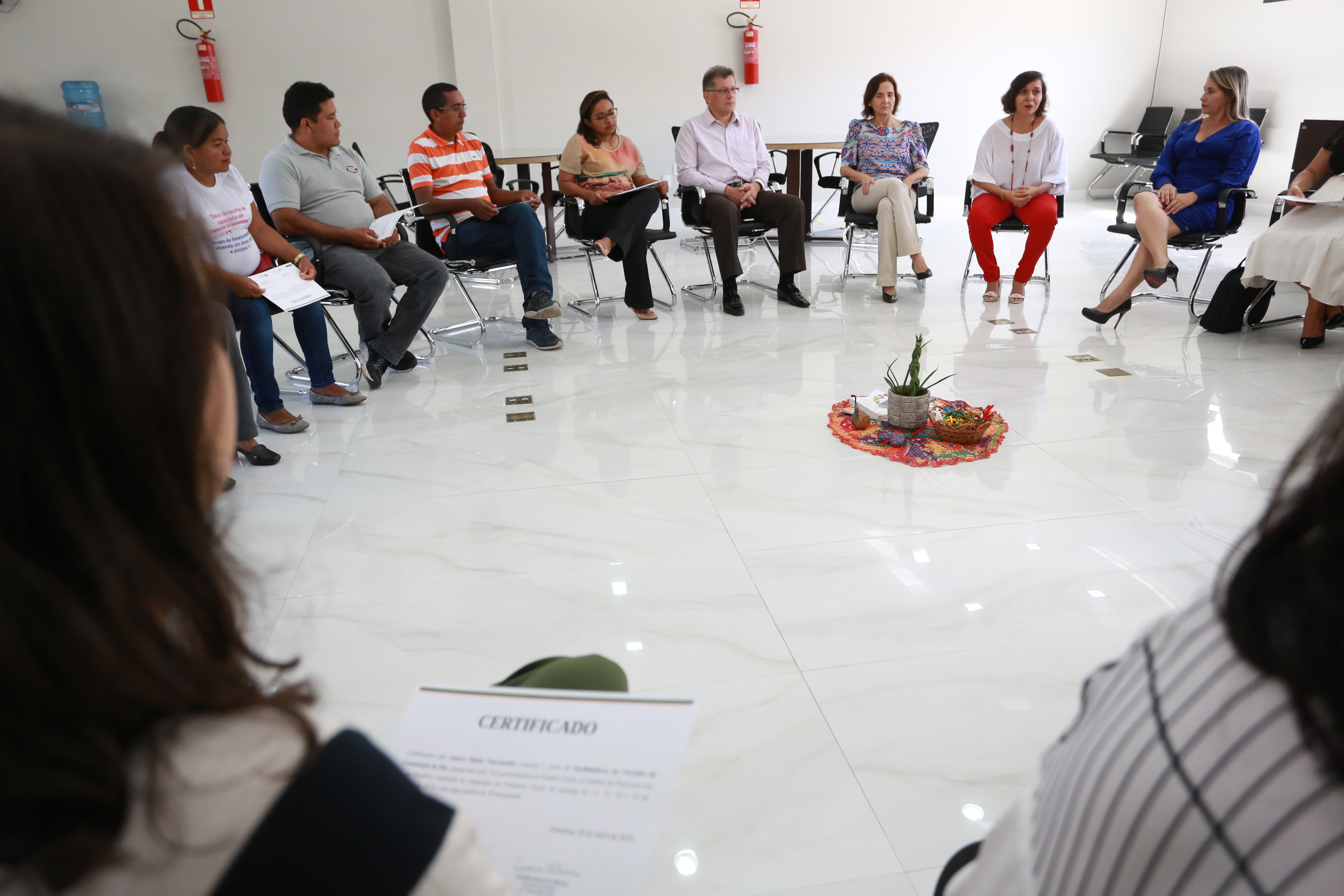 Coordenação de Mediação da Vice-Governadoria forma novos facilitadores de Círculos de Construção de Paz