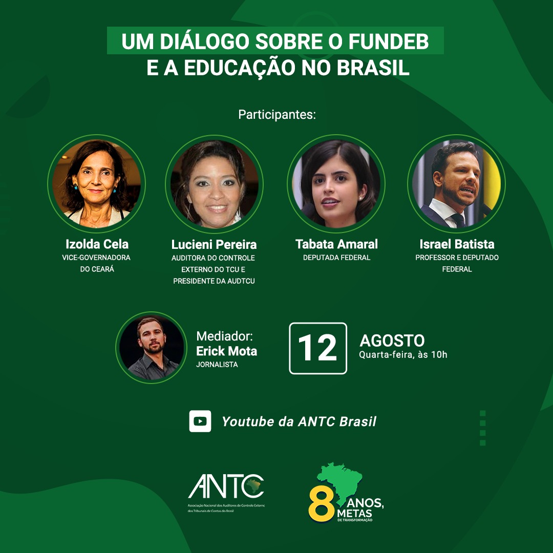 Izolda Cela e Tabata Amaral debatem investimentos na educação e defendem novo Fundeb