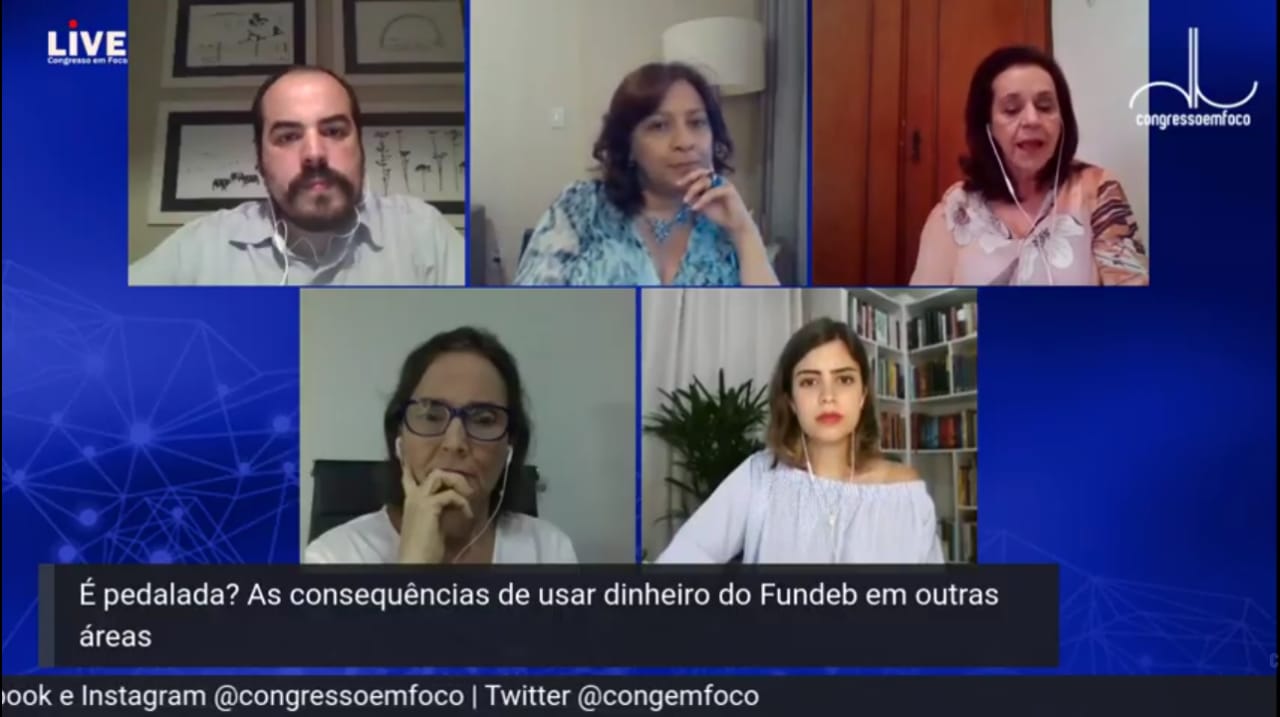 Izolda Cela e Tabata Amaral analisam a retirada de recursos do Fundeb para outras áreas