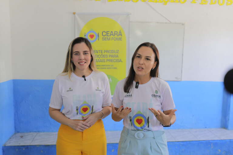 Ceará Sem Fome ultrapassa 980 cozinhas em funcionamento no estado e mais de 1,6 milhão de refeições distribuídas