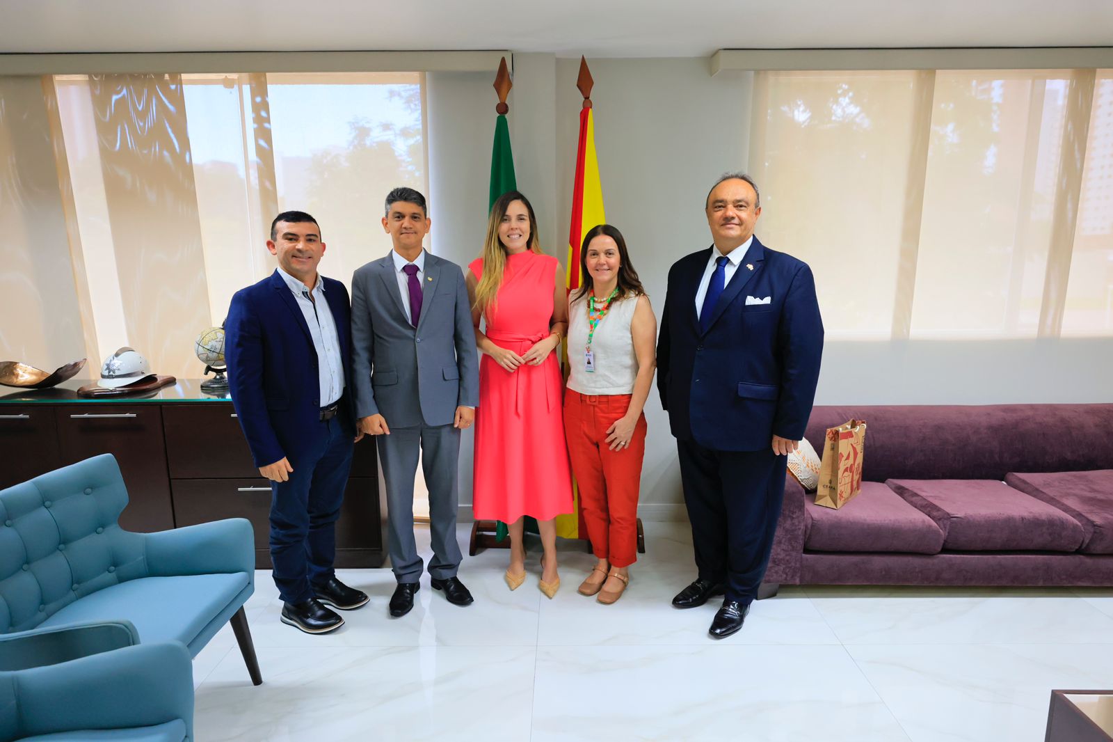Vice-governadora recebe embaixador da Macedônia do Norte e debate possíveis parcerias