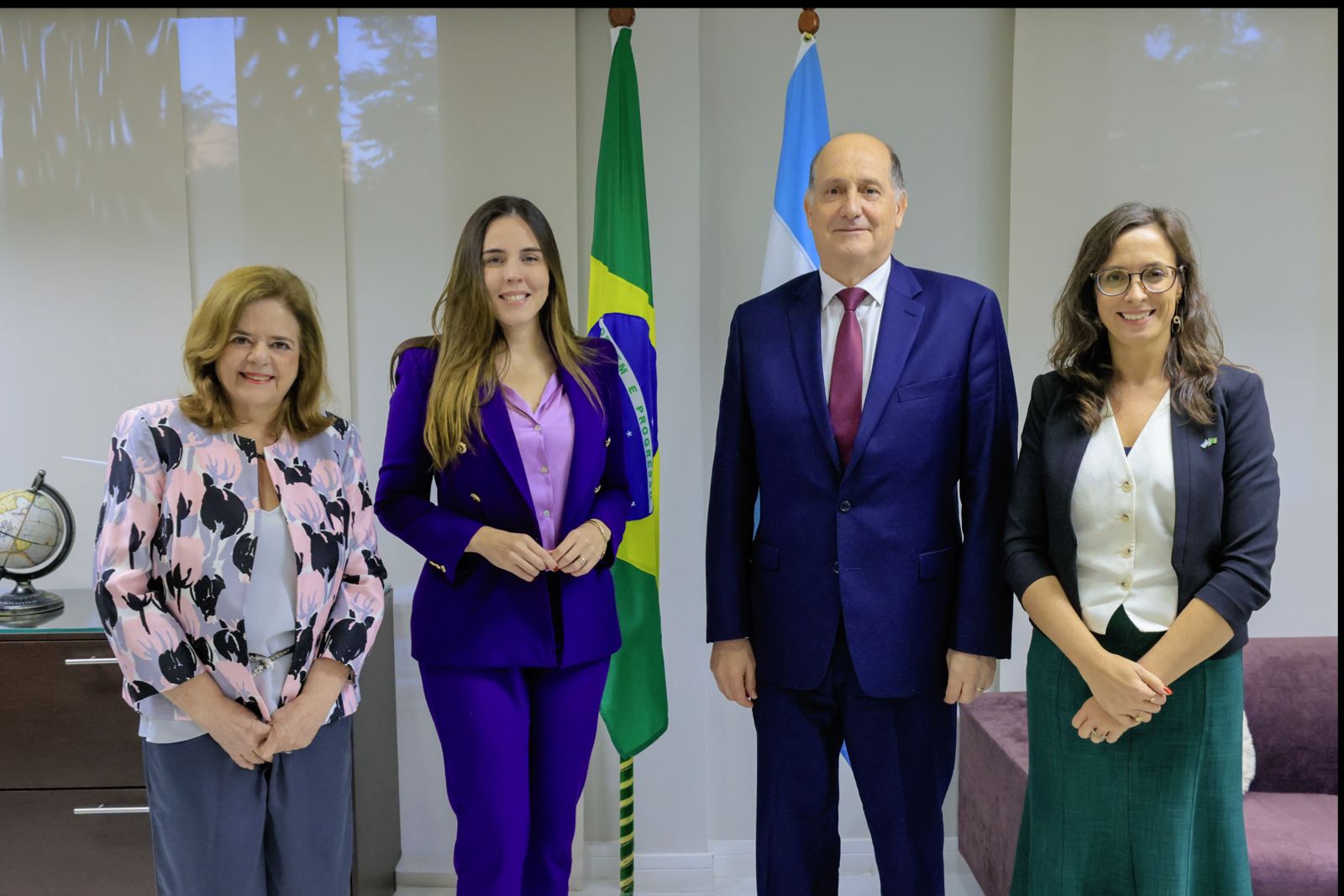 Vice-governadora e embaixador da Argentina avaliam parcerias estratégicas