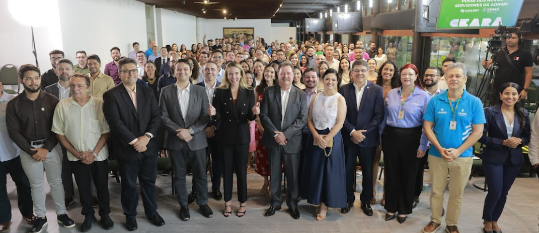 Governo do Ceará realiza solenidade de posse de 44 novos servidores da Adagri, nesta terça-feira (14)