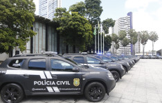 Governo do Ceará reforça Polícia Civil com 28 viaturas com blindagem