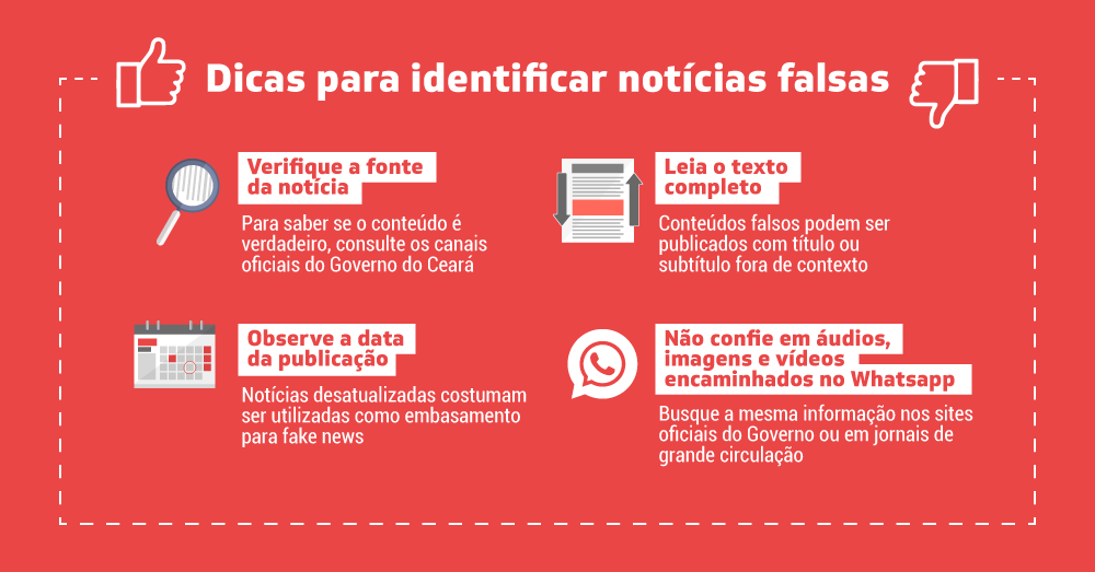 Dicas para identificar notícias falsas