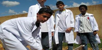 Alunos de Barbalha preparam foguetes para Olimpíada Nacional