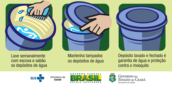 Depósitos com água devem ser fechados para evitar transmissão da Dengue