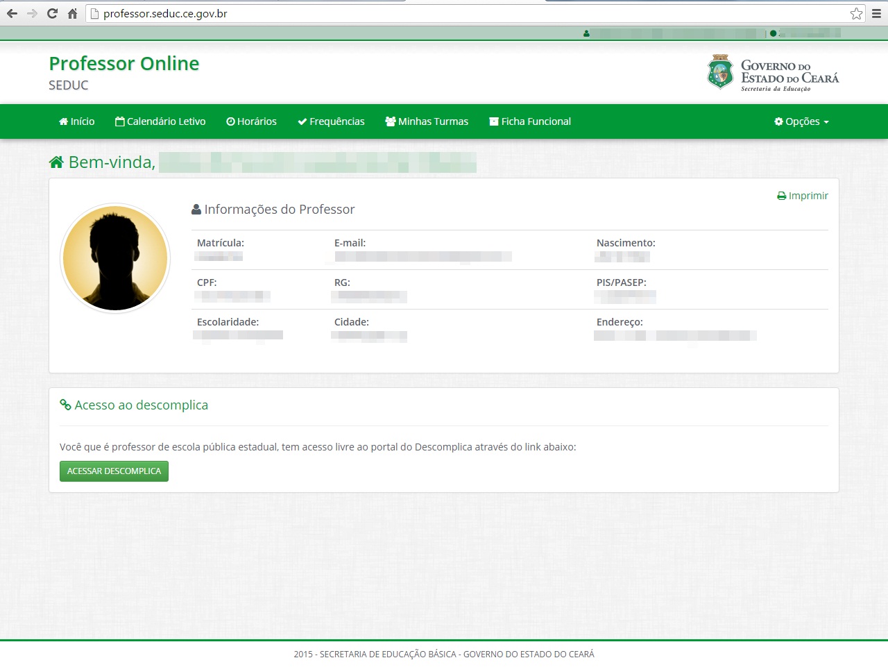 Portal Professor Online já está disponível para os docentes da rede pública estadual