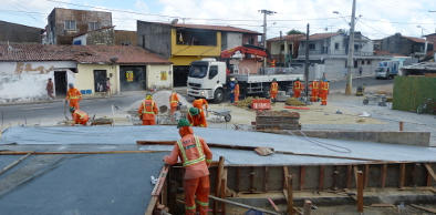 Obras do VLT avançam nos trechos 1 e 2