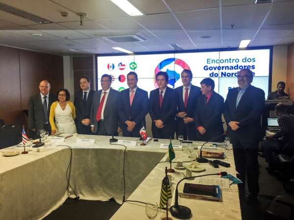 Segurança: governadores do Nordeste assinam carta cobrando apoio do Governo Federal
