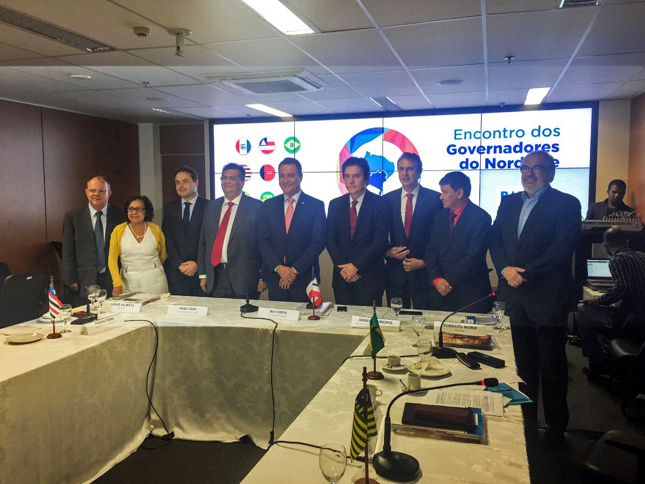 Segurança: governadores do Nordeste assinam carta cobrando apoio do Governo Federal