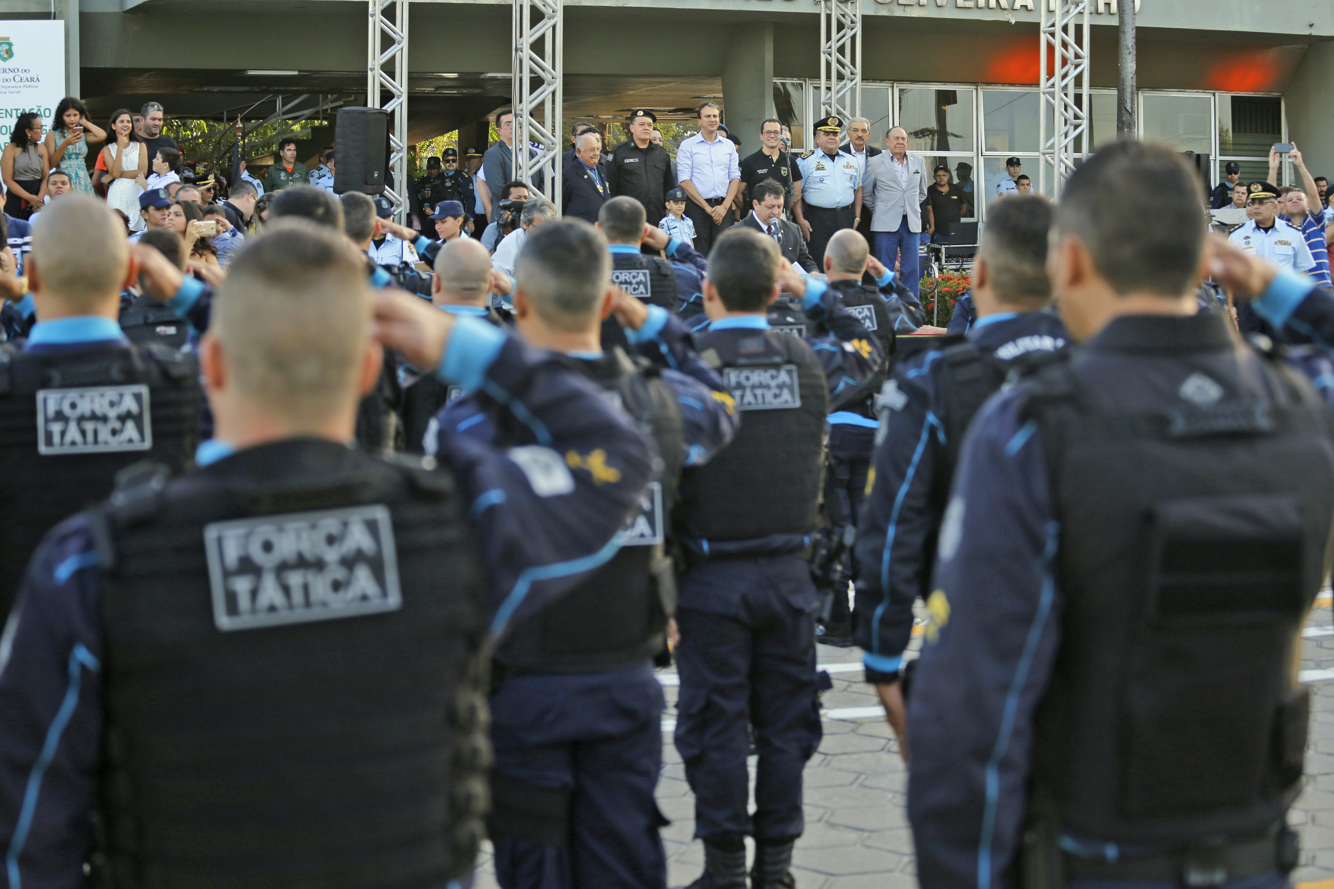 Governo do Ceará lança Força Tática da PM para reforço na atuação ostensiva