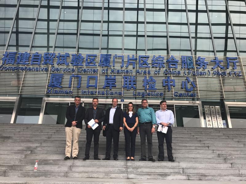 Comitiva do Ceará visita zona econômica especial e porto de Xiamen