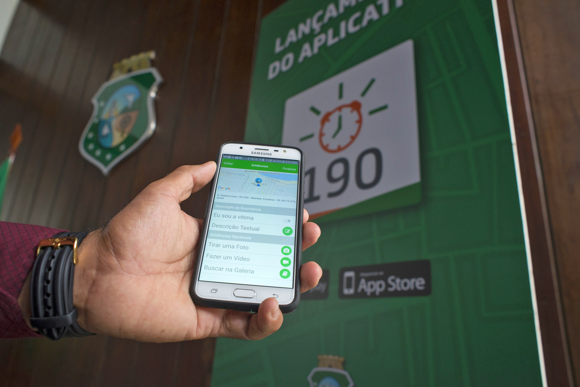 Aplicativo 190 tem mais de 10,8 mil downloads na primeira semana