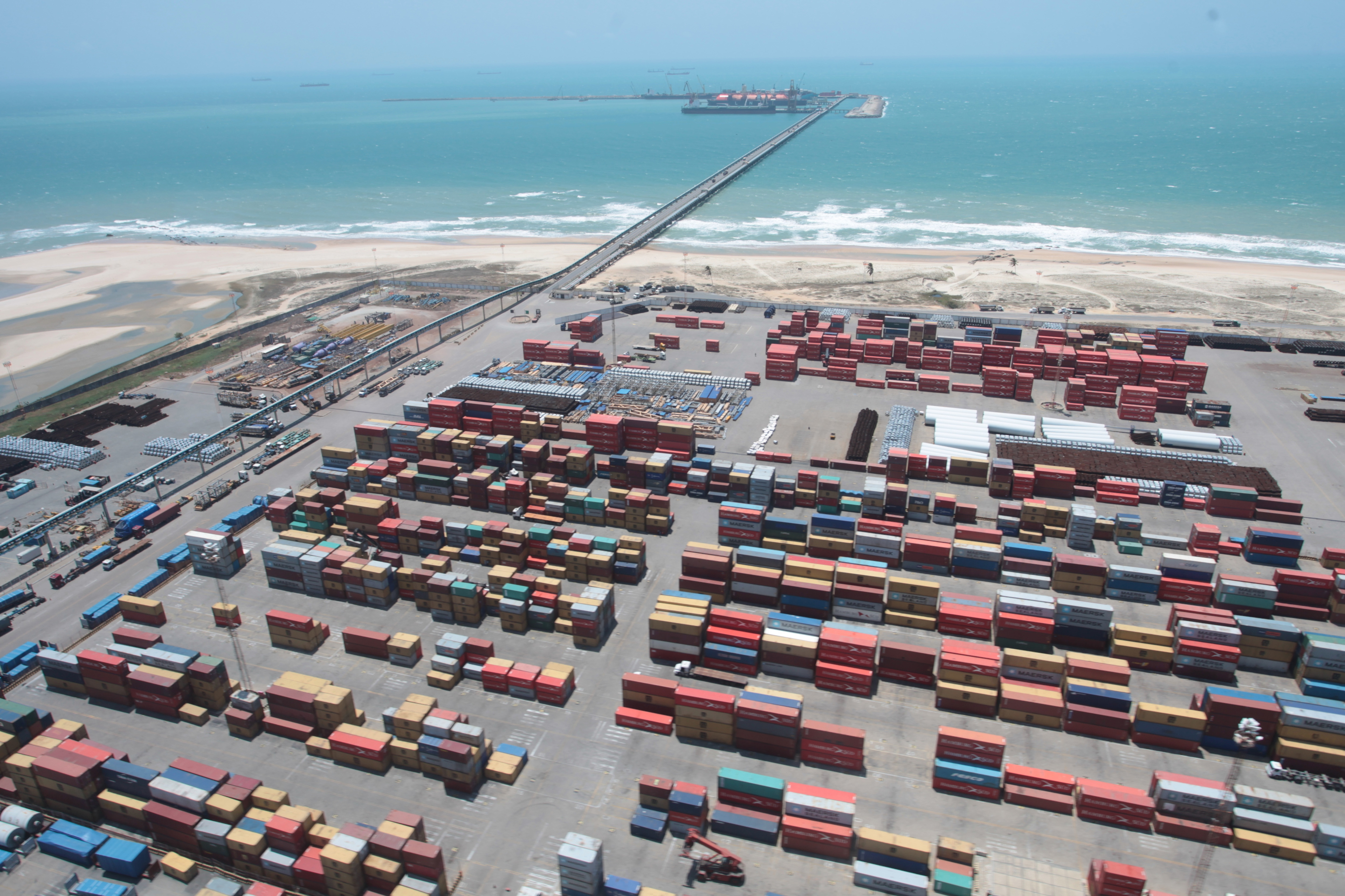 Porto do Pecém atinge a marca de 2 milhões de toneladas de placas de aço exportadas em 2017