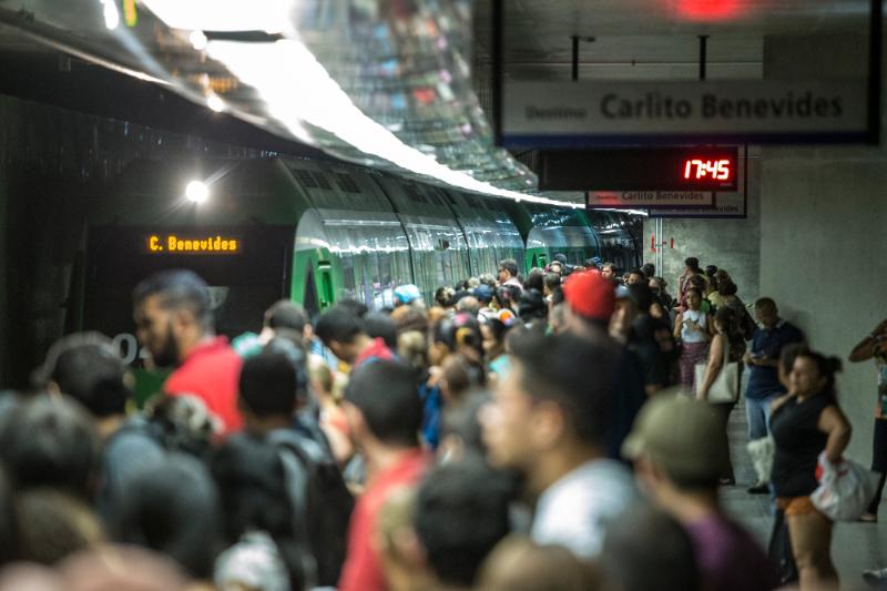 Passageiros do Metrô de Fortaleza (Metrofor) elogiam melhorias operacionais