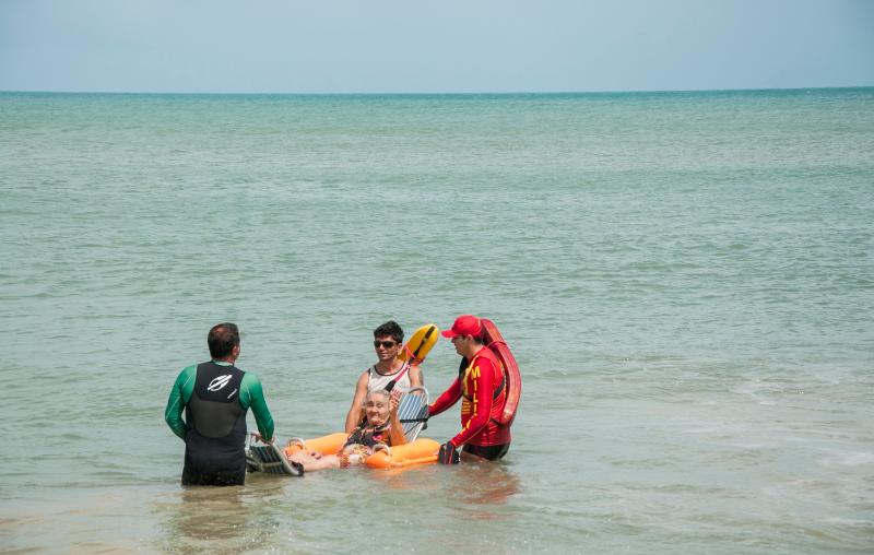 Projeto Praia Acessível amplia os dias de funcionamento na alta estação