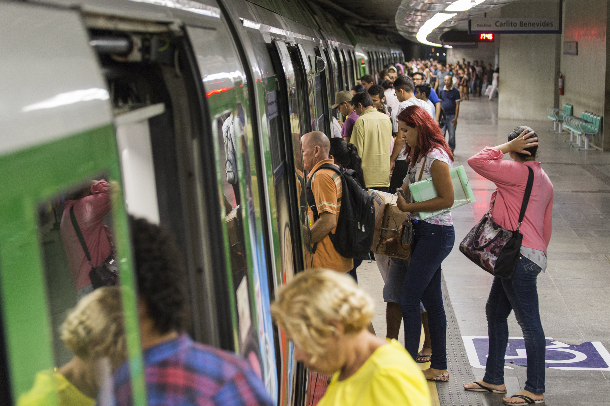 ​Metrô de Fortaleza fecha 2017 com crescimento de quase 20% na quantidade de passageiros