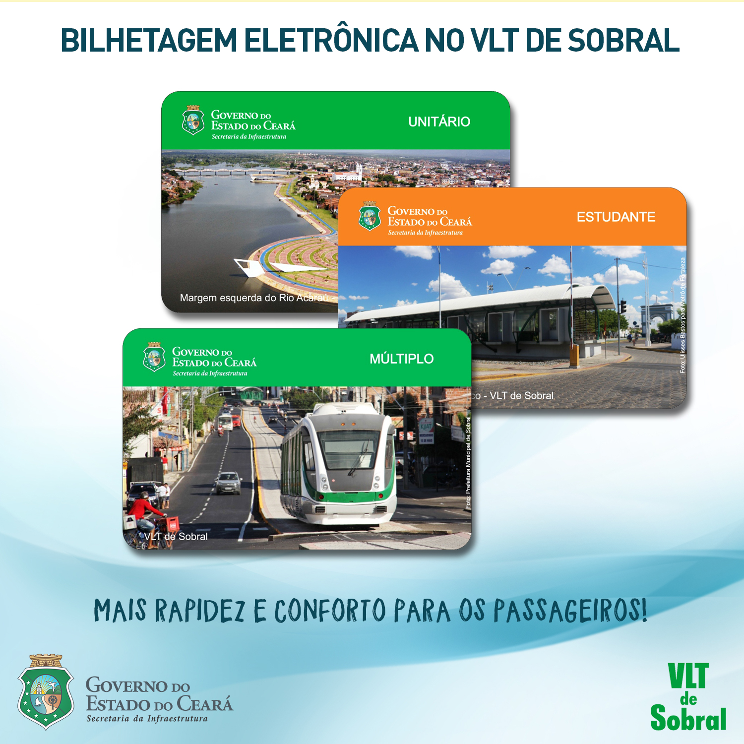 Serviço – Saiba  como funcionam as bilheterias dos VLTs do Cariri e de Sobral