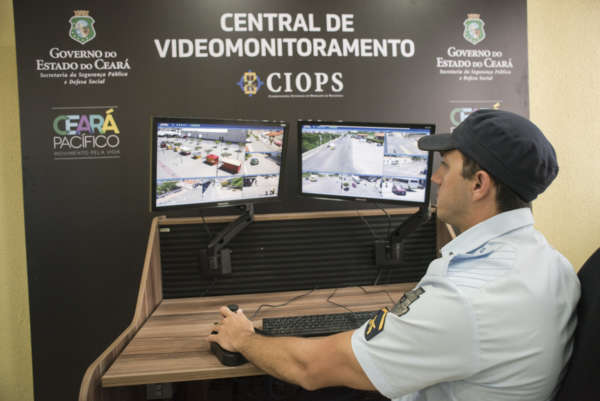 Governo do Ceará reforça segurança em Aracati com sistema de videomonitoramento e BPRaio