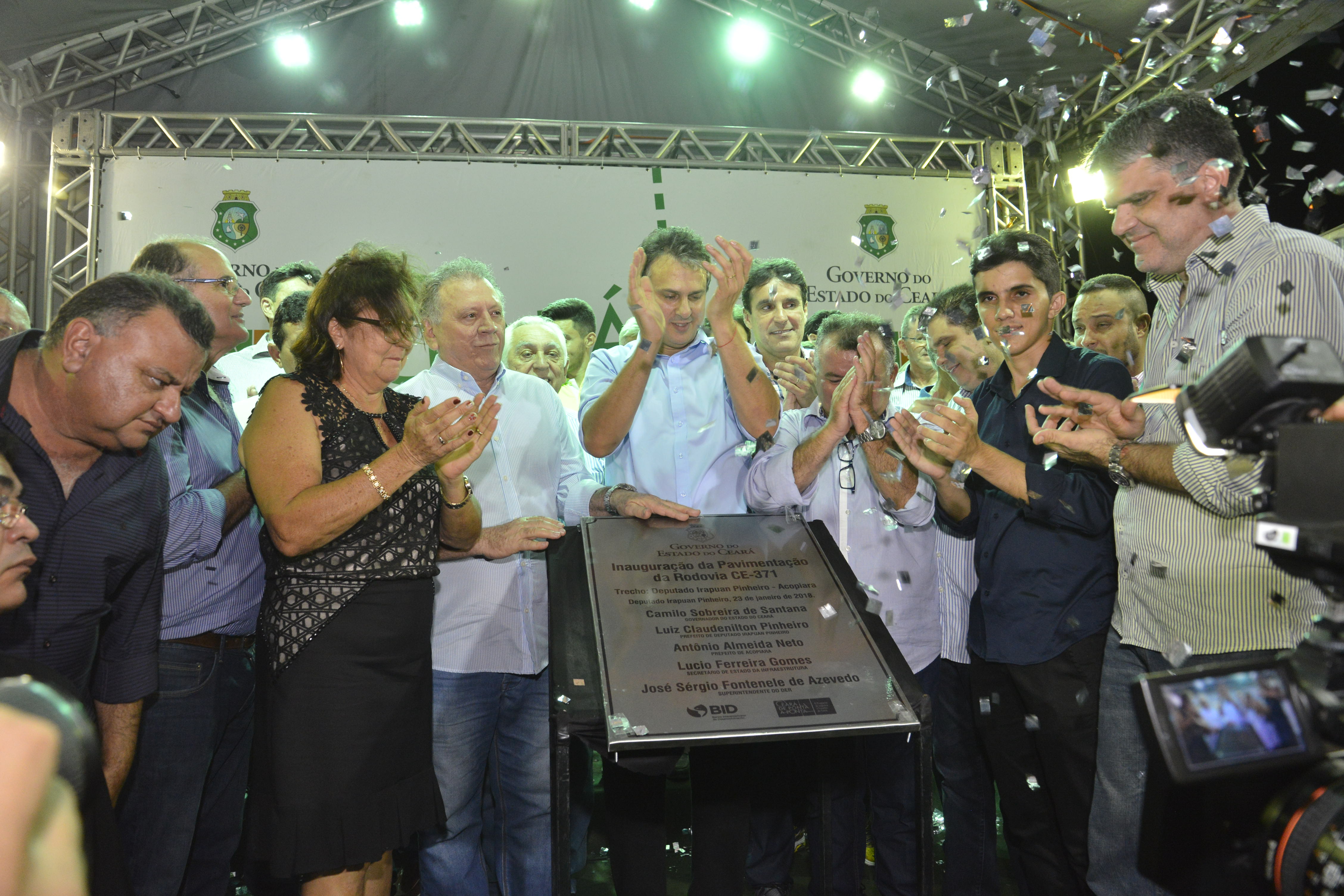Ceará de Ponta a Ponta: Governo do Ceará entrega 70 km de estradas no Sertão Central